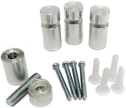 Audio-Visual DirectBrand Stand Off Mounting Kit - Includes Mounts, Screws, and Wall Anchors (Set of 4)