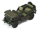 Review IXO  / Diecast Model Jeep Willys MB (Liberation de Paris 1944) in Green