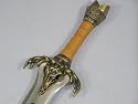 Medieval Sword of Conan the Barbarian Father w/ Plaque