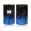 Flaming Blue Design Protective Skin Decal Sticker for Motorola RAZR V3/ V3i/ V3c/ V3m/ V3r/ V3t Cell Phones