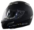 Vega V-Tune Flat Black Large Bluetooth Full Face Helmet