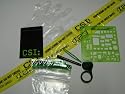 CSI Crime Scene Investigation 8 Piece Kit (No Outer Box)