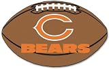 Chicago Bears Football Shaped Area Rug Welcome/Door Mat