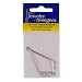 Chandelier Drop Earring Finding, Bright Silver, 2 Pc/Pkg