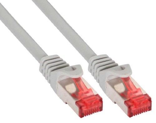 InLine Patchkabel, S-STP/PIMF, Cat.6, 25m grau Preisvergleich