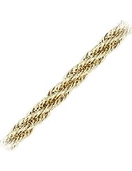 7 1/4" Tight Rope Bracelet in 14K Yellow Gold