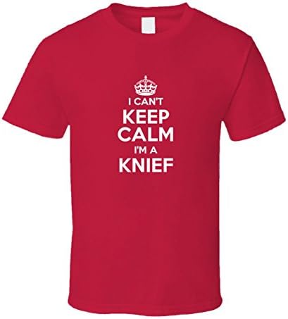 Knief I Can't Keep Calm Parody T Shirt M Red