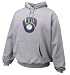 Nike Milwaukee Brewers Ash Pre-Game Hoody Sweatshirt