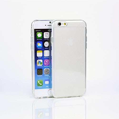 iPhone 6/6s Plus Case, WaKase [Crystalline II] Crystal Clear Scratch Resistant Glossy Transparent Case - Moonstone Clear