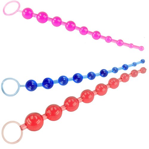 Lot 5Pcs New Anal Beads Stick (Random color delivery)