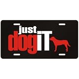 New Greater Swiss Mountain Dog ... Just Dog It License Plate Dog