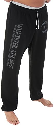 University of Whatever Mens Lightweight New Unest jogging pants - Cuffed joggers for all seasons (Black, M)