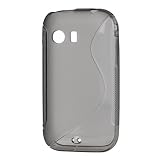 Original Iprotect Samsung Galaxy Y S5360 S-line TPU Case in Grauvon "iProtect"