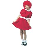 Red Orphan Child Costume
