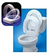 Hinged Elevated Toilet Seat