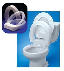 Hinged Elevated Toilet Seat