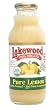 Lakewood Organic PURE Lemon Juice, 12.5-Ounce Bottles (Pack of 12)