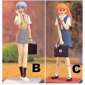 Neon Genesis Evangelion "Take Care" Figures (Set of 2 - Rei & Asuka)