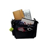 Pentax Optio S12 Digital Camera Stylish Cross Body Messenger Bag with Multi Pockets