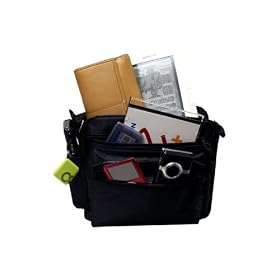Hitachi DZMV580A 1MP DVD Camcorder w/10x Optical Zoom Stylish Cross Body Messenger Bag with Multi Pockets