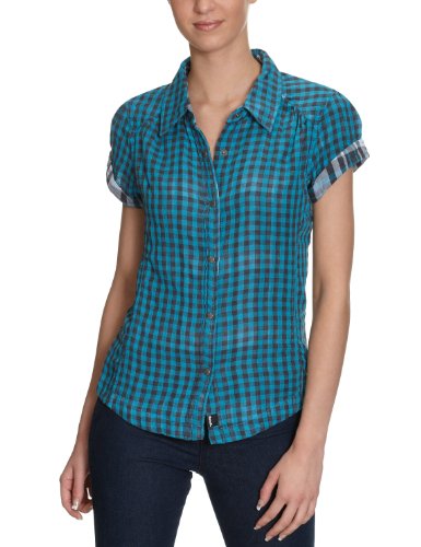 Bench Damen Bluse FREEWAY, algiers blue, XS, BLAA0849_TQ006