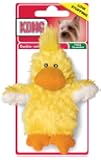 KONG Duckie Dog Toy, Extra Small, Yellow