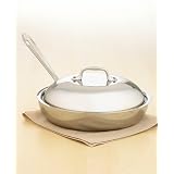 All-Clad Stainless Steel Covered French Skillet, 11"