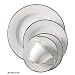 Nikko Ceramics Band of Platinum 20-Piece Dinnerware Set, Service for 4