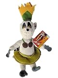 Madagascar 2 Party King Julian Lemur 9 Stuffed Animal Doll Toy