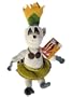 Madagascar 2 Party King Julian Lemur 9" Stuffed Animal Doll Toy