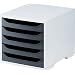 5 Star 275-8427.185 B�roboxen 270x340x255 mm grau/anthrazit Kunststoff