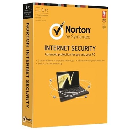 Norton Internet Security 2014 Antivirus 1 User Licence 1pc Windows 7, 8, Vista, Xp