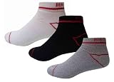 Ben Sherman Mens 3pk Trainer Socks