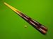 2 small 36 inch pool /snooker cues ,2 pieces trade quality Chalk & 2 x 11mm screw on cue tips