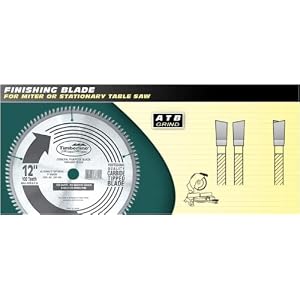 Click here to buy TimberLine 300-600 Finishing Blades For Miter or Stationary Table Saw - 12 Diameter; 60 Teeth by Timberline.
