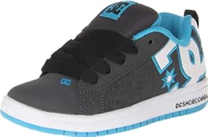 DC Court Graffik SE Skate Shoe (Little Kid/Big Kid),Lagoon/Black,12 M US Little Kid