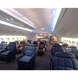 787 Dreamliner Interior Matted Print