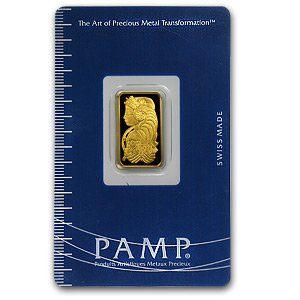 999 Fine Gold Bar - PAMP SUISSE
