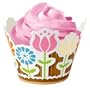 WILTON 18 WRAPPER AVVOLGI MUFFIN GIARDINO IN FESTA