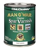 Man O War Spar Marine Varnish - 80-7505 Qt Satin Spar Varnish
