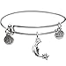 Bangle Bracelet and Moon And Star