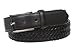beltiscool Men's Comfort Stretch Braided Leather Belt