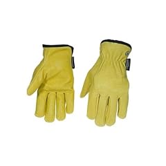 Dunlop 360109 Profi Fahrerhandschuhe Extra-Stark, 3M Thinsulate Futter, mit Bel�ftungs�ffnungen gelb, Cat 2 zertifiziert EN 388/ 3112
