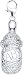 14k Gold Diamond Baby Bottle Charm (1/10 cttw)