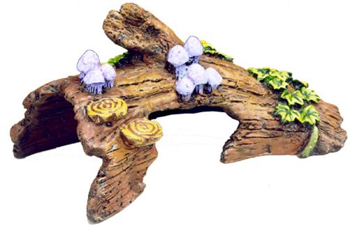 Reptile Cafe Log Hide-Away Tank Décor