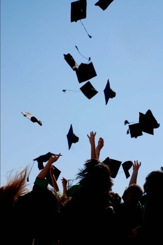 Graduation Journal: 150 page lined notebook/diary