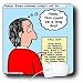 Rich Diesslins Funny Religious Light Cartoons - Difficult Pastor Call List - Mouse Pa...