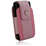 Swiss Leatherware Alps Case for iPhone and Most PDAs (Pink)