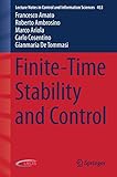 Finite-time stability and control