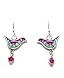 Crystals Dove Earrings - by Maya Rayten
